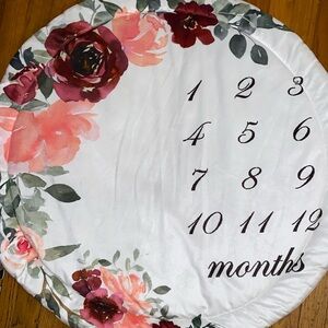 Milestone Photo Mat Round